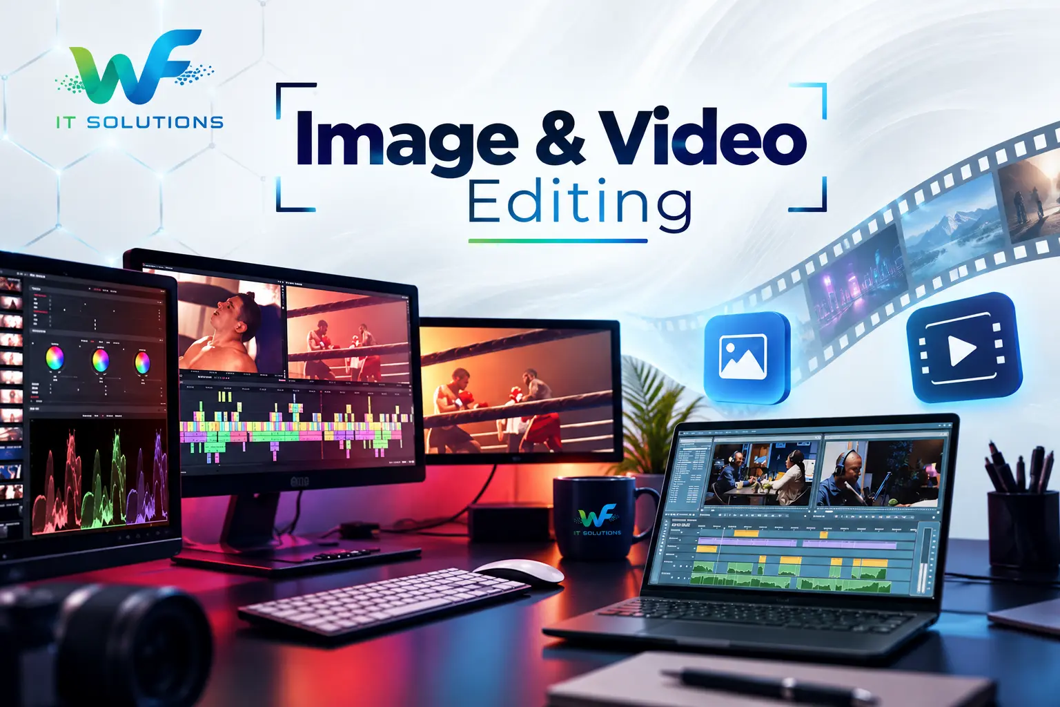 Professional Video Editing by Wave Fusion