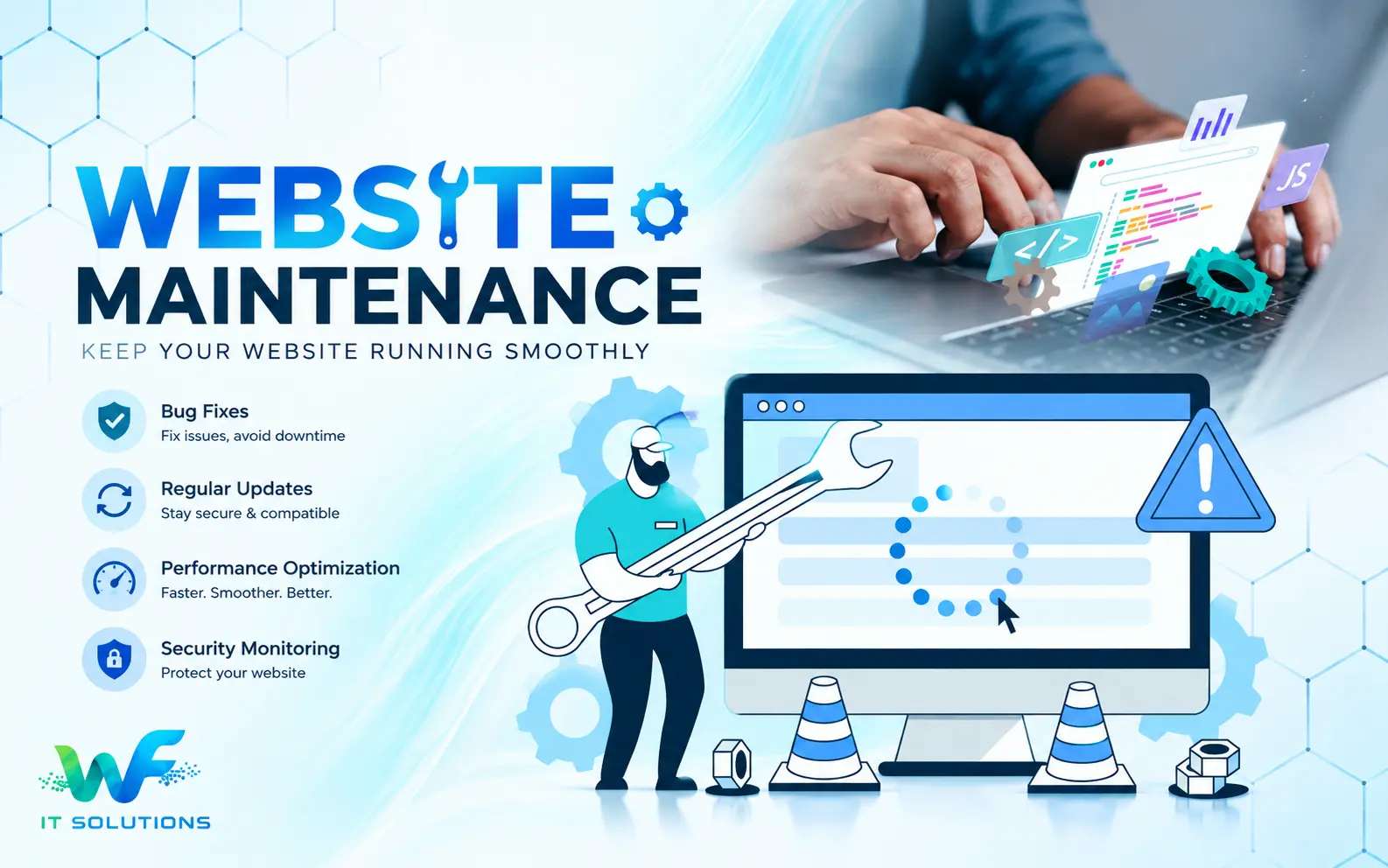 Website Maintenance Services by Wave Fusion
